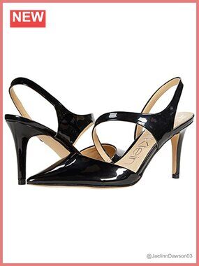 Calvin Klein Geena 2 Women's Pointed Toe Slingback Pump Heels